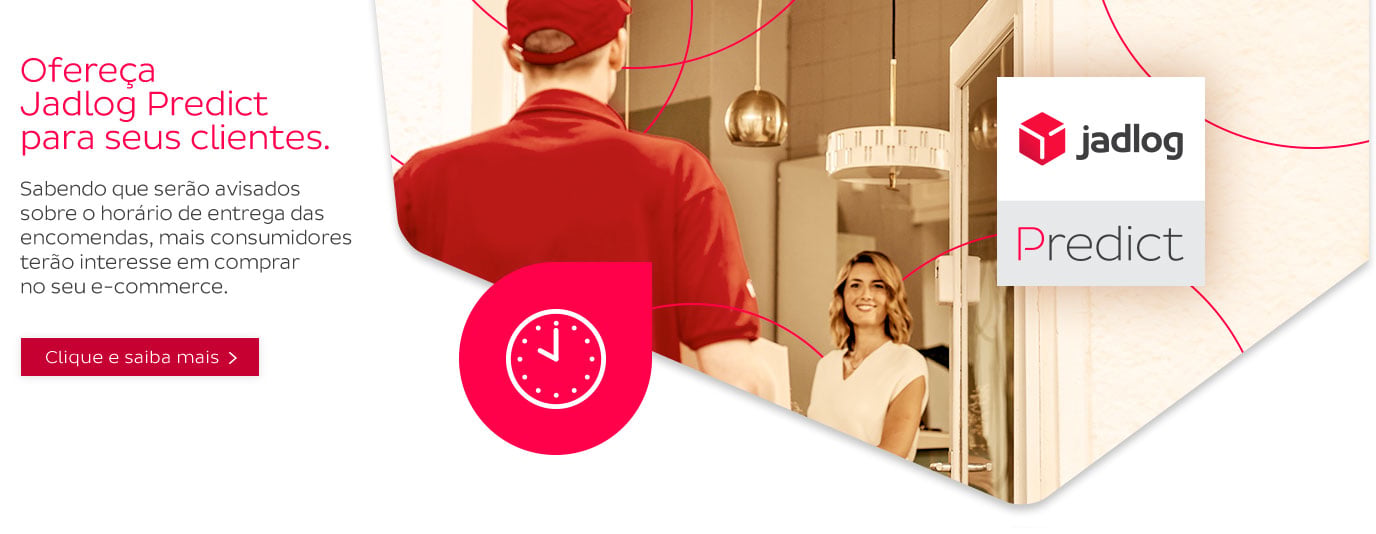 Ofereça Jadlog Predict para seus clientes